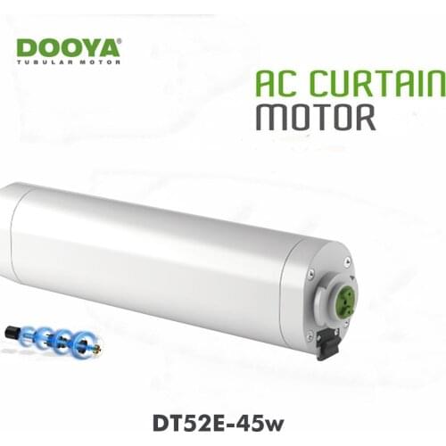 Dooya DT52E Electric Curtain Motor 220V 45W,Open Closing Window Curtain Track Motor,Home Automatic Curtain Motor for Project