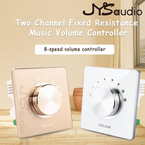 JYS Audio Speaker Volume Controller 86 Home Background Music Tuning Switch Tone Controller Music Volume Adjustment