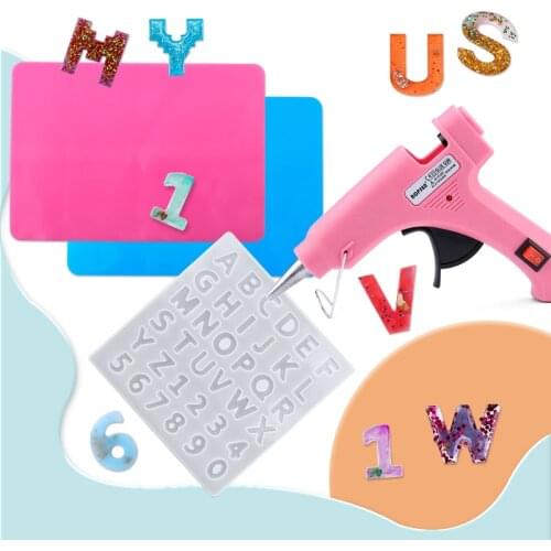 Glue Gun EU/US Plug DIY Hot Melt Multiple Colors Can Make Handicrafts At Home Handmade Stick Convenient And Simple Best Product