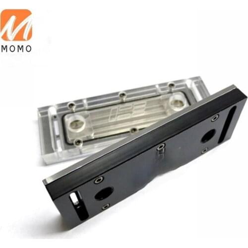 DIY 240mm Cooler CPU/GPU Block Pump Reservoir with LED Fan Heat Sink Computer Water Cooling Connectors Kit