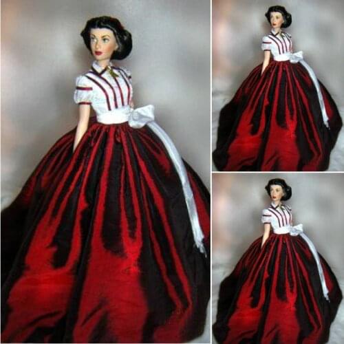 2017 New!Luxs Vintage Victorian Dresses 1860s Scarlett Civil War Southern Belle dress Marie Antoinette dresses US4-36 C-811