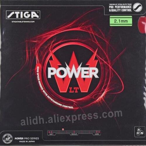 Original Stiga POWER LT pimples in table tennis rubber with soft sponge for table tennis rackets racquet sports pingpong rubbers