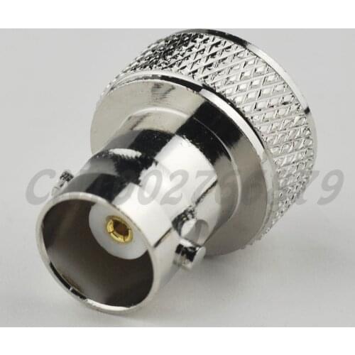 RF electrical SMA-BNC adapter SMA Jack to BNC Jack chassis straight