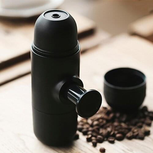 70mL Manual Coffee Machine ,Mini Portable Manual Coffee Espresso Machine, Hand Operated Coffee Maker for Travel Camping Hiking