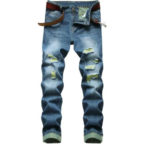 Spring Autumn New Young Students Fashion Streetwear Design Homens Demin Male Jeans Men