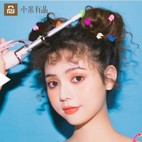 Youpin Riwa Wool Curling Iron Stick Two Temperature Control Hair Crimper Curl Hair Styling Tools Wave Iron Tongs