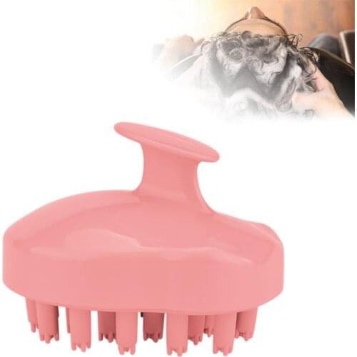 Massage Brush Silicone Head Shampoo Not Hurt The Scalp Massage Comb Hair Washing Combs Prevent Hair Loss Shower Bath Tools