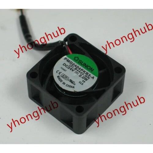 SUNON PMD2404PKB3-A (2).B4422.GN DC 24V 2.0W 40x40x20mm Server Cooling Fan