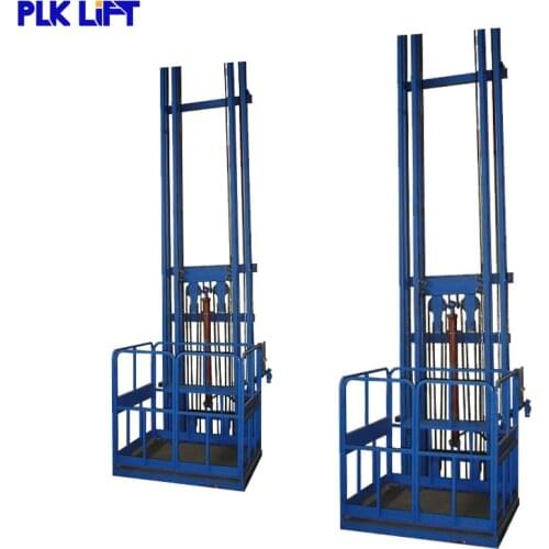 1000kg 4m Warehouse Vertical Goods Hoist Lift