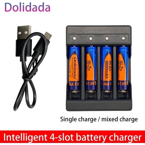 NEW NI-Zn AAA akku 1.6V 9800mah charging is more stable and can be recycled with charger