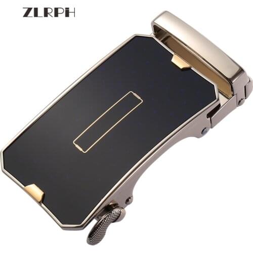 ZLRPH Men belt buckle Automatic Buckle Mens Business Belt Buckles Suitable for around 3.4-3.6cm belts