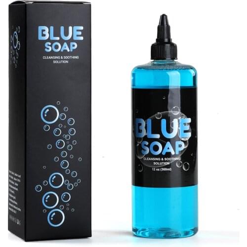 Fast Delviery 1pc Microblading Tattoo 360ml Blue Soap Cleaning & Soothing Solution for Tattoo Studio Supply Tattoo Accessories