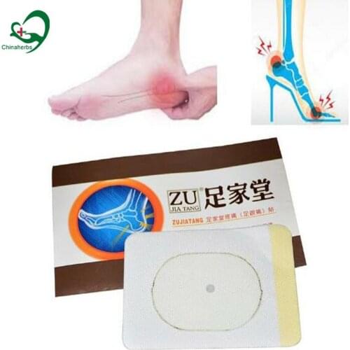 10 Pieces Heel Pain Plaster Pain Relief Patch Herbal Bone Spurs Achilles Tendonitis Patch Foot Care Treatment Patches Natural