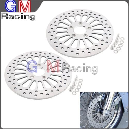 Motorcycle 11.5" Front Brake Disc Rotor For HARLEY 1984-2013 Touring Sportster Softail Fatboy Dyna Road King Glide Heritage