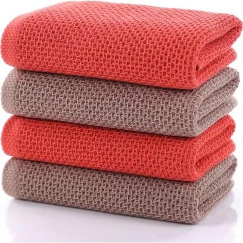 1/2/3 Pieces High Quitly Waffle Towels Set For Adults Children Pure Cotton Bath Towel Absorbent Quick Dry Towel Breathable