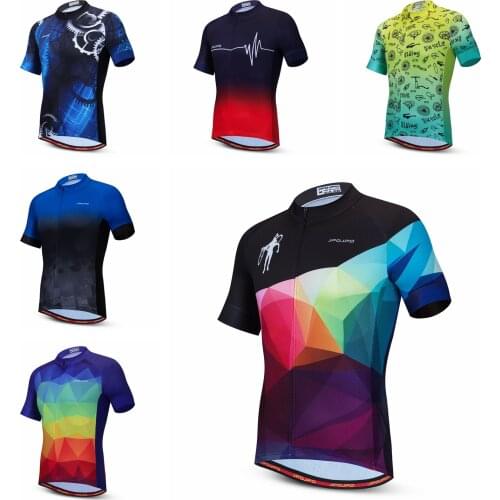 2021 Bike Jersey Men JPOJPO Summer Short Sleeve Cycling Jerseys Shirts Top Quick dry riding Biking Team Bicycle Clothing