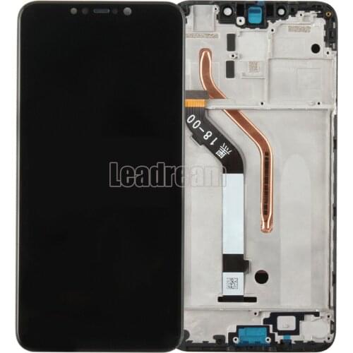 5Pcs AAA Quality LCD+Frame For Xiaomi Pocophone F1 LCD Display Screen For POCO F1 LCD Screen Display 2246*1080 Resolution