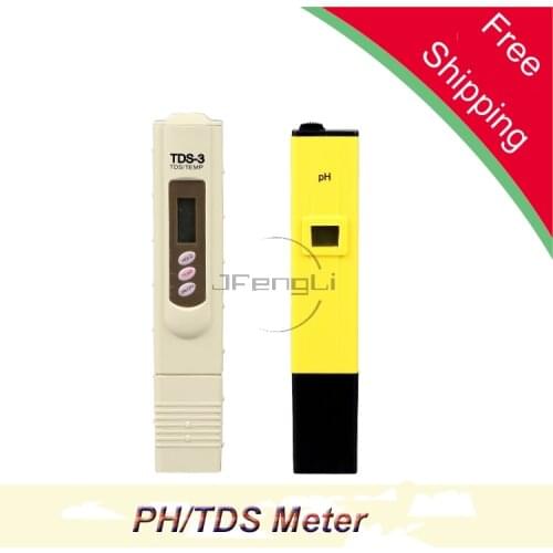 JFENGLI Digital Pen style PH Meter Monitor TDS Meter Water quality tester for Fish Plant tanks Aquarium total dissolved solids