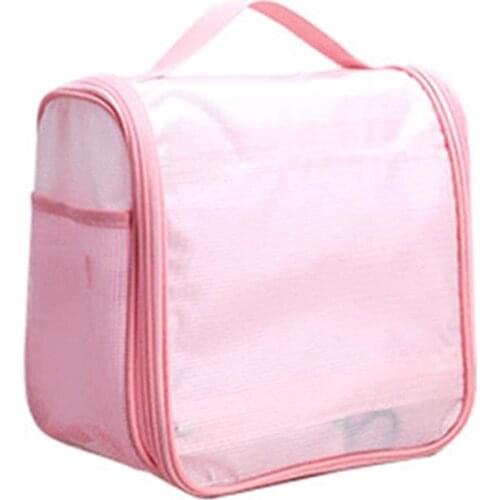M68C Travel Cosmetic Makeup Bag Toiletry Case Wash Organizer Storage Hanging Pouch Reusable Organizer