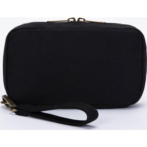 Canvas bag female clutch bag literary Harajuku Korean bag simple storage cloth bag