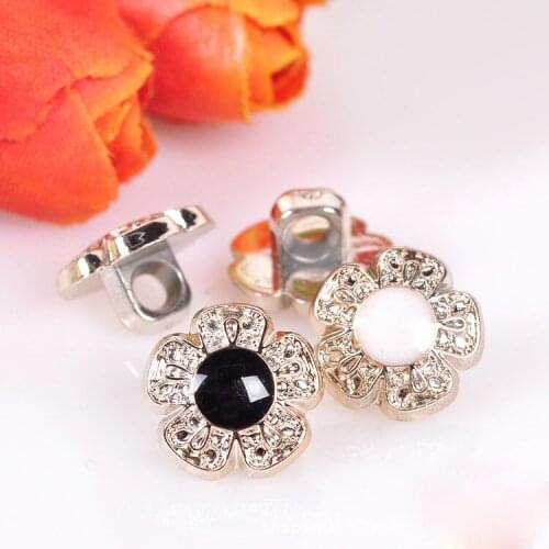 Hotsale Free Shipping Wholesale100pcs/lot 12.5MM Resin Shank Button For Wedding Invitation Gift FBEN005