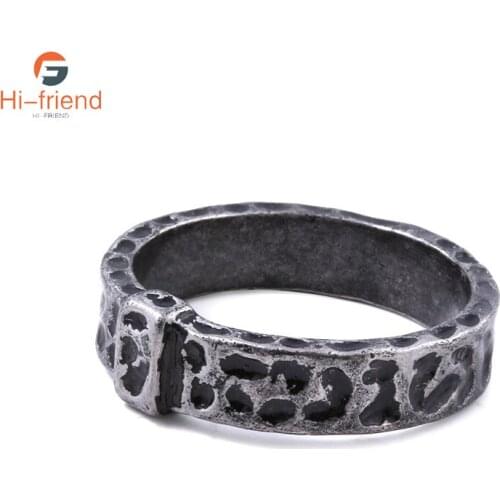 Fashion Trend TV Series Outlander Themed Ring Handmade Retro Creativity Hanging Ring for Women Men Fans Favorites Jewelry