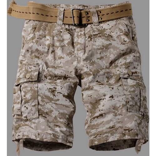 Desert Ditital Camouflage Shorts Man Military Style Army Shorts Casual Beach Shorts Summer Men Clothing