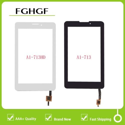 New 7" For Acer iconia Tab7 Tab 7 A1-713 A1-713HD Touch Screen Digitizer Sensor Glass Panel Tablet PC Replacement Parts