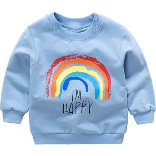 Children Hoodie Sweatshirt Male Sweatshirt Set Autumn Kids Kawaii Sweatshirts Tops Long Sleeve T-shirt Boys Girls Baby Clothes