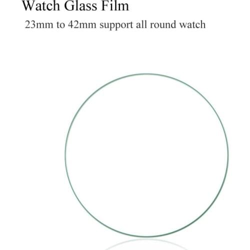 Universal Round 27mm 31 32 33 34 36 37mm 38mm 39mm 40mm 41mm 42mm For samsung S2 S3 gear Case Watch Glass Screen Protector