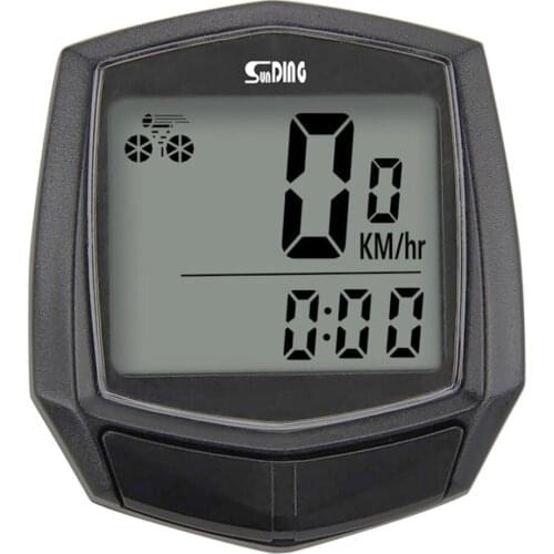 Bicycle Computer Stopwatch LCD Display Waterproof Odometer Sports Timer Racing Outdoor Sports Durable Universal