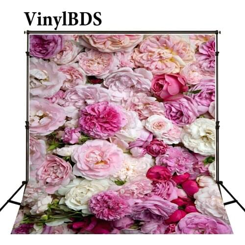 VinylBDS Photography Backdrops Photo Flowers Background Romantic Backgrounds Naturism Children Photos Photocall Wedding