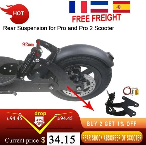 Scooter Accessories Rear Shock Absorber Of Scooter Electric Scooter Accessories Compatible With Electric Scooters PRO1, PRO2
