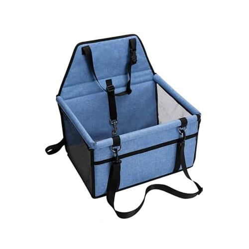 Pet Car Booster Seat Carrying Bag for Small Dogs Portable Foldable dog Carrier Odourless Oxford Breathable Soft Washable