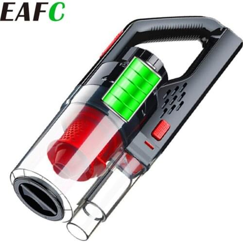 150W 6000pa Car Vacuum Cleaner Wireless Rechargeable Handheld Vacuum Cleaner Super Suction Car Wet/Dry Clean With HEPA Filter