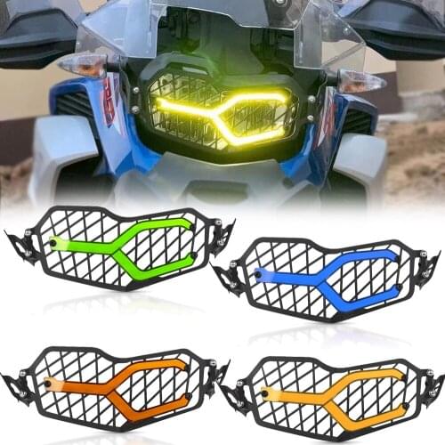 Motorcycle Headlight bracket Guard Grille Grill Cover Protector FOR BMW F850GS F850 GS F 850 GS ADVENTURE 2018 2019 2020 2021