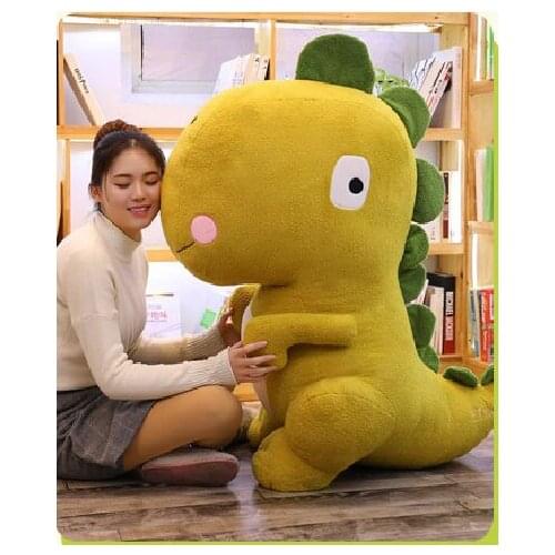 Huge 110cm cartoon dinosaur Soft doll plush toy hug pillow birthday gift b2749