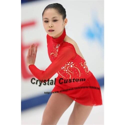Hot Sales Figure Skating Dresses For Girls New Brand Skating Dress Competition Custom DR3213
