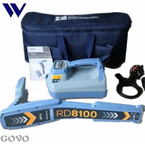 Radiodetection RD8100 gpr ground penetrating radar Utility cable and pipe locator range underground pipeline detector