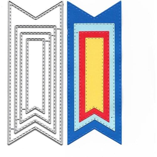 Craft Dies Bookmark Metal Cutting Dies Stencils For Scrapbooking DIY Card Making Photo Album Decor Die Cut Templates New Arrival