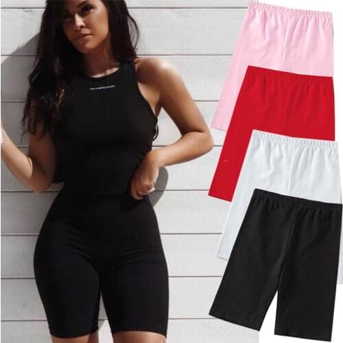 2020 New Summer Female Safety 4 Colors Pants Seamless Nylon Waist Panties Seamless Anti Fashion Pants Sexy Leggings Women