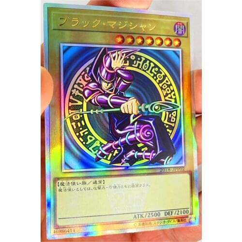 Yu Gi Oh SR 20th Black Magician Japanese DIY Toys Hobbies Hobby Collectibles Game Collection Anime Cards