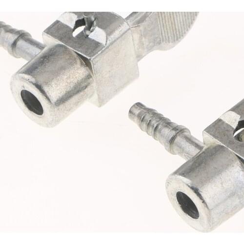 1 Pair Clip on Tire Valve Air Chuck Car Tyre Quick Release Adapter Connector