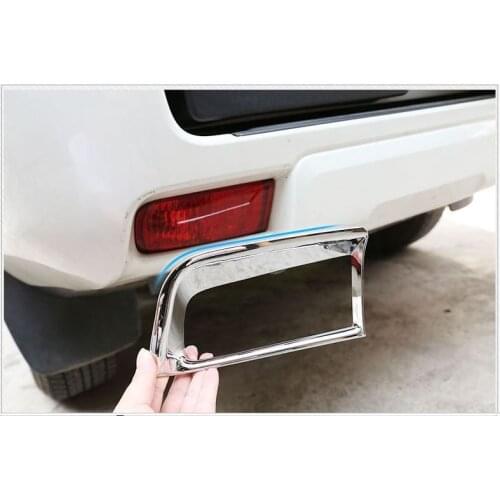 UBLUEE Accessories For Toyota Land Cruiser Prado FJ150 FJ 150 2010 -2017 Rear Fog Light Lamp Cover Trim Frame Decorative