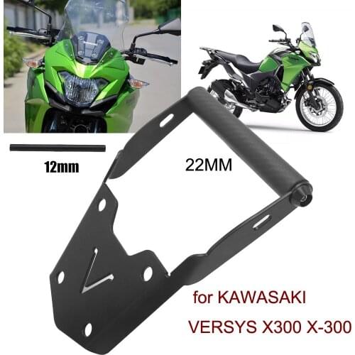 Navigation Bracket Mount Smartphone GPS Holder For KAWASAKI VERSYS X300 X-300