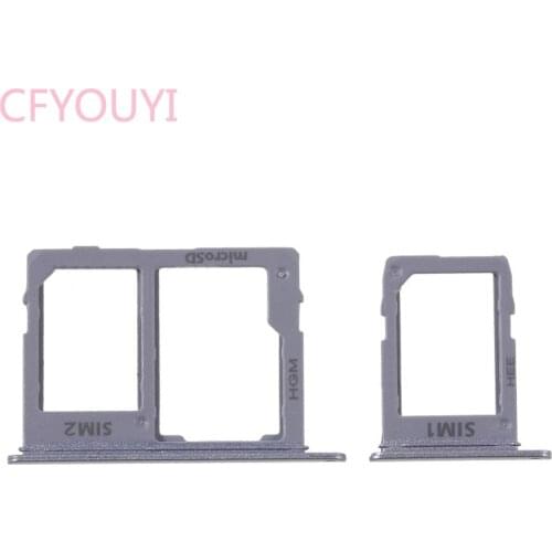 For Samsung Galaxy A6 2018 A600F A605F A6+ Nano SIM Micro SIM Card Tray Holder Micro SD TF Card Slot Holder Adapter