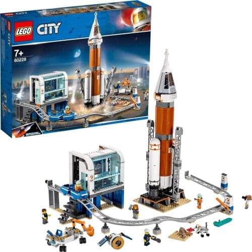 LEGO City Deep Space Rocket And Launch Control 60228 (837 Pieces)
