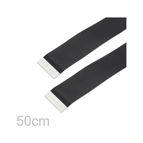 CYFPV 50cm Length FPC Ribbon Flat 0.1M 0.2M 0.5M 0.8M cable Pitch 20pin for HDMI HDTV FPV Multicopter Aerial Photography