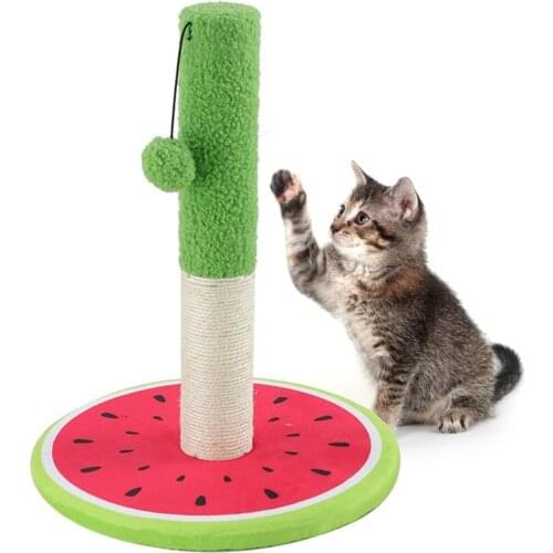 Creative New Cat Scratching Toy Interactive Cats Bite Resistant Toy Post Sisal Kitten Bite-Proof Clean Teeth Toys Cats Supplies