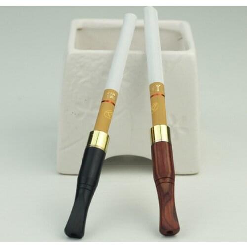 Ebony Wood Pipes Popeye Portable Creative Filter Smoking Pipe Herb Tobacco Pipe Narguile Grinder Smoke Cigarette Holder